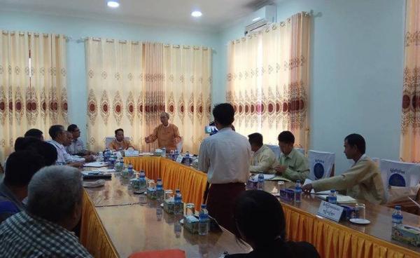 တိုင်စာပစ်စာလေ့လာဆန်းစစ်ရေးအဖွဲ့ အစည်းအဝေး။ (ဓါတ်ပုံ – ကယားပြည်နယ်လွှတ်တော် Facebook)