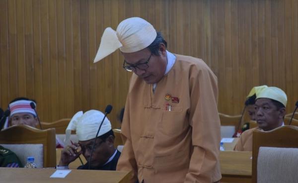 Mon State Chief Minister U Aye Zan (Photo – MNA)