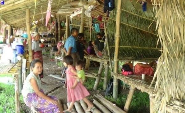 မြိုင်ကြီးငူ စစ်ဘေးရှောင်စခန်းတွင် အခြေချနေထိုင်သူများ (ဓါတ်ပုံ (2016) - ကေအိုင်စီ - KIC )