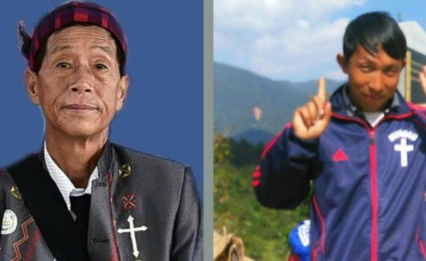 Dumdaw Nawng Lat, left and Langjaw Gam Seng, right. Photo: Facebook