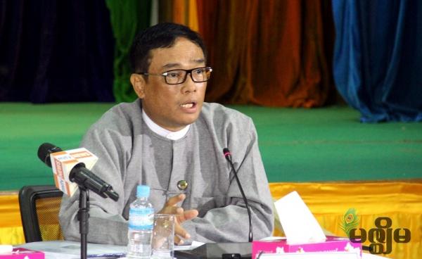  ဆောက်လုပ်ရေးဝန်ကြီးဌာန၊ အမြဲတမ်းအတွင်းဝန် ဦးကျော်လင်း(ဓာတ်ပုံ- မင်းမင်း/မဇ္ဈိမ)