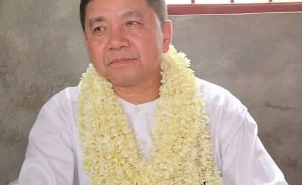 USDP candidate U Aung Kyi Thein won the Chaungzon township Pyithu Hluttaw seat. (Photo: Thanlwin Times)