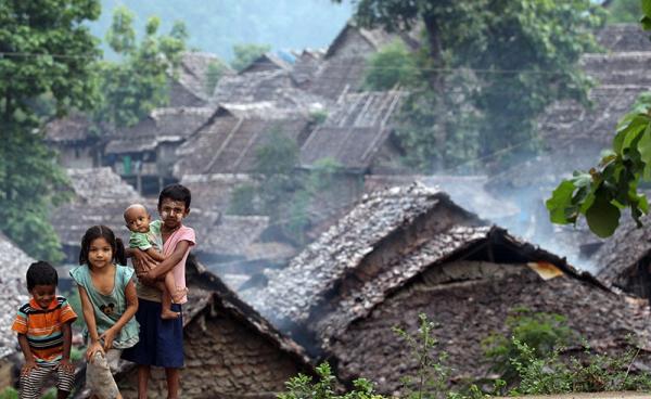 Myanmar refugees at Mae La refugee camp near the Thai-Burma border in Tak province, north-western of Thailand. Photo: EPA