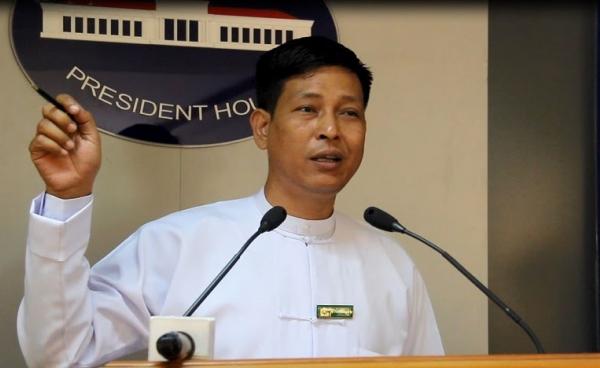 နိုင်ငံတော်အတိုင်ပင်ခံရုံးဝန်ကြီးဌာန၊ ညွှန်ကြားရေးမှူးချုပ် ဦးဇော်ဌေး (ဓာတ်ပုံ- မင်းမင်း/မဇ္ဈိမ)