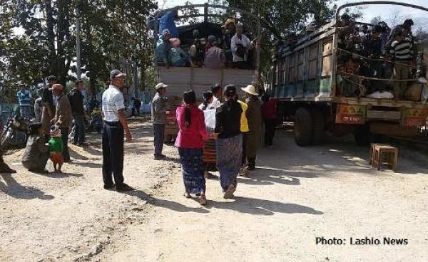 Refugees in Lashio