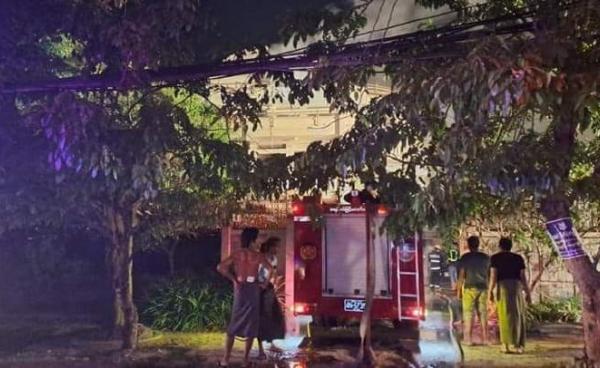 အခင်းဖြစ်ပွားခဲ့သည့် နေအိမ်