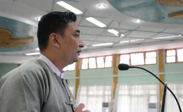 Mon State Election Sub-commission Official U Hein Lin Htet (Photo: MNA)