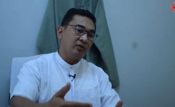 မွန်ပြည်နယ် ရွေးကောက်ပွဲကော်မရှင် အဖွဲ့ခွဲ အတွင်းရေးမှူး ဦးဟိဏ်းလင်းထက် (MNA)