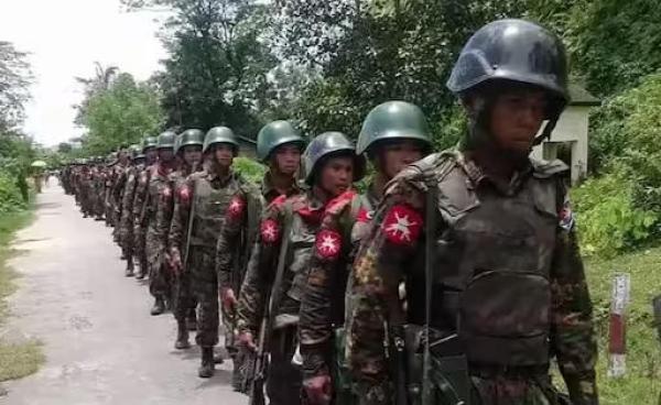 ရိက္ခာပြတ်ရာမှ ၆၆၆ ပွိုင့်ကုန်းက အတင်းတိုးထွက်လာသော စစ်တပ်စစ်ကြောင်း AA ဆီမှာ ချေမှုန်းခံရ