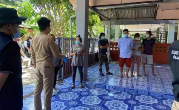 Journalists working for Democratic Voice of Burma at San Sai District in Chiang Mai province north of Thailand on May 9, 2021. Photo: San Sai District Administrative Office