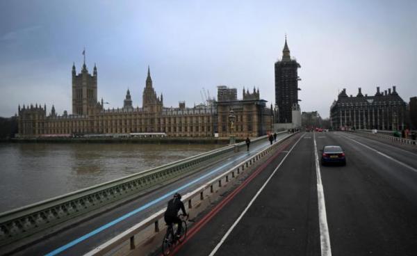 A view of the Parliament building in London, Britain. Photo: EPA