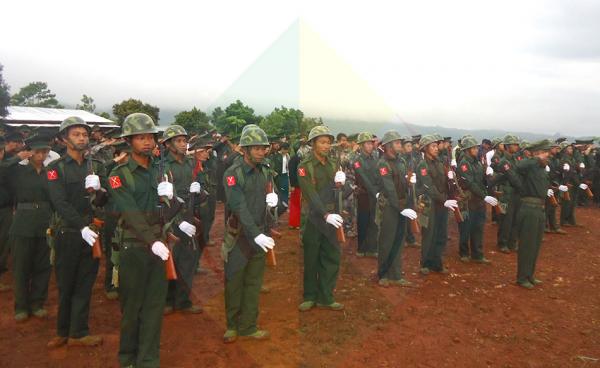 Kachin Independence Army in Hpakant township, western Kachin State. File photo
