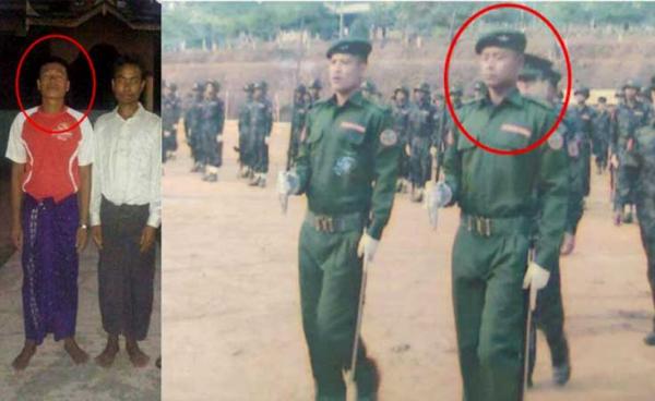 The Tatmadaw said its troops also seized a photo from U Kyaw Aye Maung as evidence, which it said showed him taking part in a military parade in front of Arakan Army leader Maj-Gen Twan Mrat Naing.