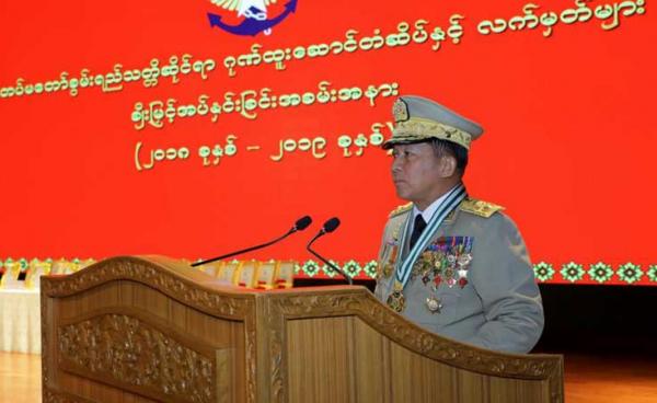 Senior General Min Aung Hlaing (Photo - Office of the commander-in-chief of the Defence Services)