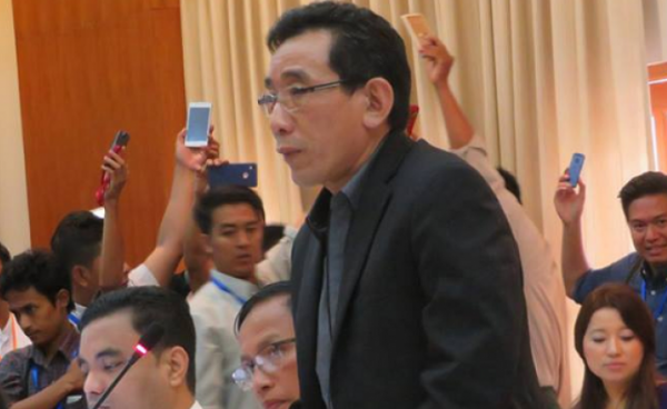 Delegation for Political Negotiation (DPN) leader Khu Oo Reh (Photo – NRPC)