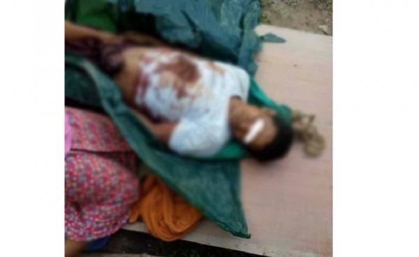 ကိုတင်စိုးမြင့် အလောင်း(ဓါတ်ပုံ/Facebook)