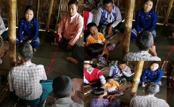 ဓာတ်ပုံ- Theint Ei အကောင့် Live မှ