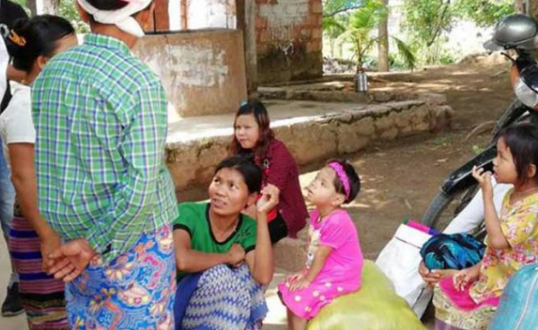 Some IDPs from Kun Kaw and Taw Hpei villages under Kyaukme Township 