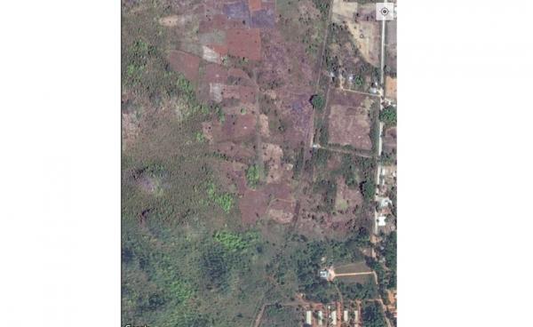 တပ်သိမ်းမြေဖြစ်ကြောင်း ပိုင်ရှင်များအား မိုးနဲအခြေစိုက်တပ်မှ လက်မှတ်ရေးထိုးခိုင်းမည့် Google Earth မှမြင်တွေ့ရသော ပြောင်းခြံများပြ မြေပုံ