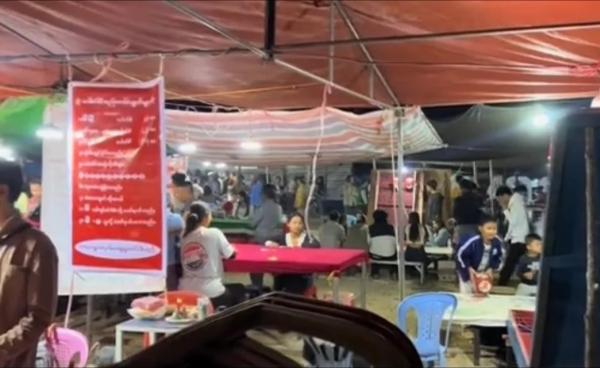 လားရှိုးမြို့တွင်း ဖွင့်လှစ်ထားသည့် လောင်းကစားဝိုင်းများ။