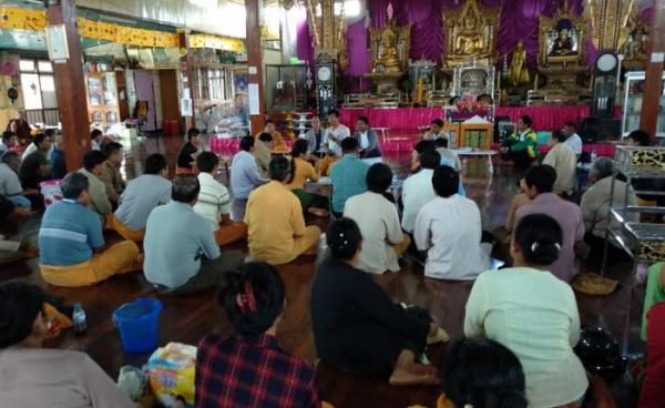 သိမ်းဆည်းခံရ ကျေးသီးမှ မြေယာဧက ၅၀၀၀ ကျော်ရှိ လူထု၏မြေများပြန်လည်တောင်းဆိုနိုင်ရေးတွေ့ဆုံဆွေးနွေး (photo/Sai San Main Facebook)