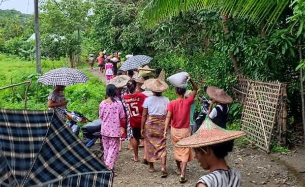 လေးဝတီ (သံတွဲ) စစ်ဘေးရှောင်များ ကူညီထောက်ပံ့ရေးအဖွဲ့