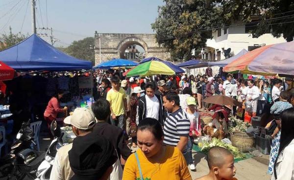 သျှမ်းပြည်အရှေ့ပိုင်း ကျိုင်းတုံမြို့တွင်နှစ်စဉ်ပလျှက်ရှိသော စော်ဘွားစျေးနေ့မှာ ယခုနှစ် မတ်လ ၂ ရက်နေ့တွင် ကျင်းပ