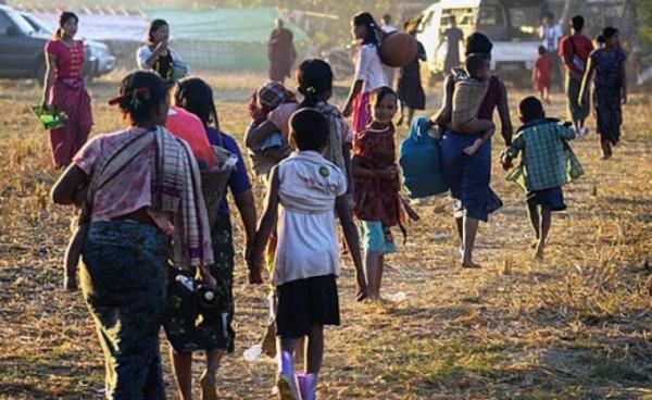 IDPs in Myanmar / Photo: AFP 