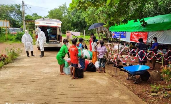 Quarantine ဝင်ရောက်လာသည့် ကျိုက်ခမီမြို့မှ ခလေးများ (ဇင်မိုး)