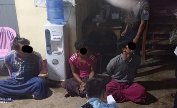 ပြစ်မှုကျူးလွန်ကြောင်း ဝန်ခံထားသူ ၃ ဦး (လင်းထွန်း)