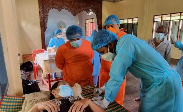 ပရဟိတအဖွဲ့များ၏ အခမဲ့ဆေးကုသဝန်ဆောင်မှု (ဘိုဘိုဝင်း)