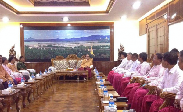 မွန်ပြည်နယ်အစိုးရနှင့် မွန်ပြည်သစ်ပါတီတွေ့ဆုံပွဲ(photo: MNA)