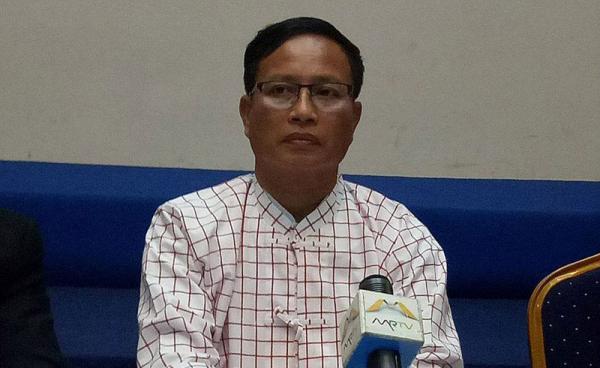 မွန်ပြည်သစ်ပါတီ ထိပ်ပိုင်းခေါင်းဆောင်တစ်ဦးဖြစ်သည့် နိုင်အောင်မငေး 