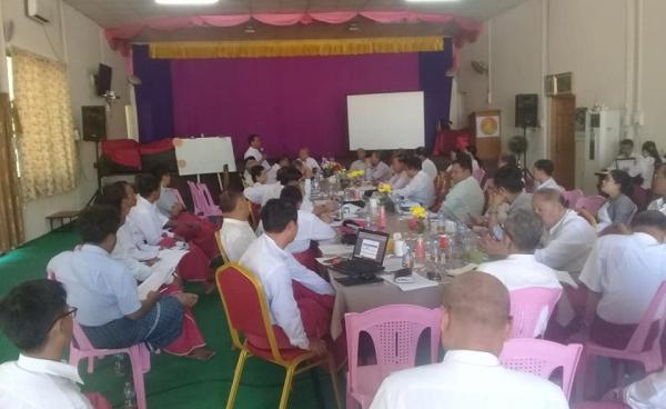 ပထမအကြိမ် မွန်ပါတီ EC အစည်းအဝေး(photo/MUC)