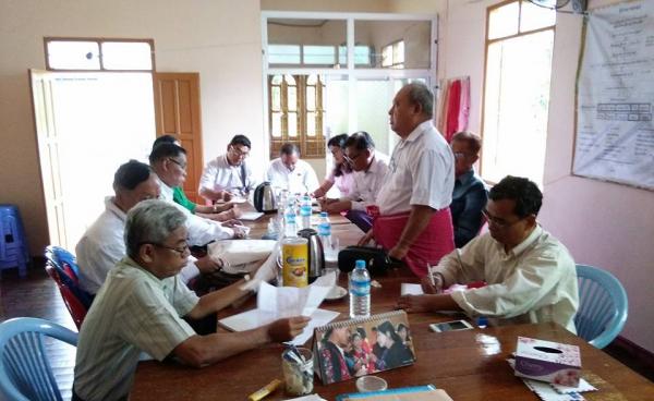 AMDP+MNP ပထမအကြိမ်ထပ်သီးအစည်းအဝေး(photo:Facebook)