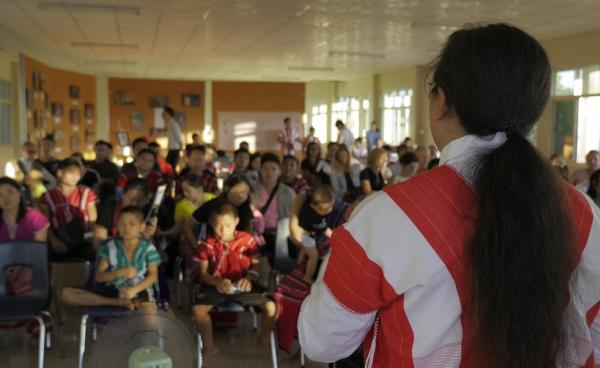 Karen CSOs held a praying ceremony to mark the one-month death anniversary of community leader Saw O Moo