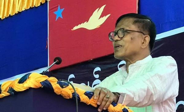 မွန်ပြည်သစ်ပါတီ ဒုဥက္ကဌ၊ UNFC ဥက္ကဌ၊ UPDJC အဖွဲ့ဝင် “နိုင်ဟံသာ”(photo: NMSP)