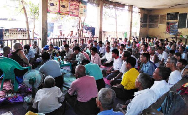 ဓာတ်ပုံ - တင်းမရွာပြန်လည်ထူထောင်ရေးကော်မတီ