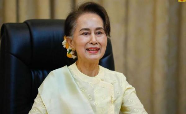 State Counsellor Daw Aung San Suu Kyi. Photo: Myanmar State Counsellor Office/Facebook