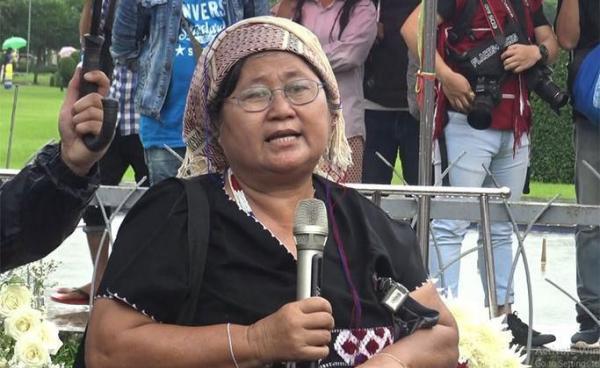 Chairwoman of Karen Women’s Union (KWU) Naw Ohn Hla. Photo: Mizzima