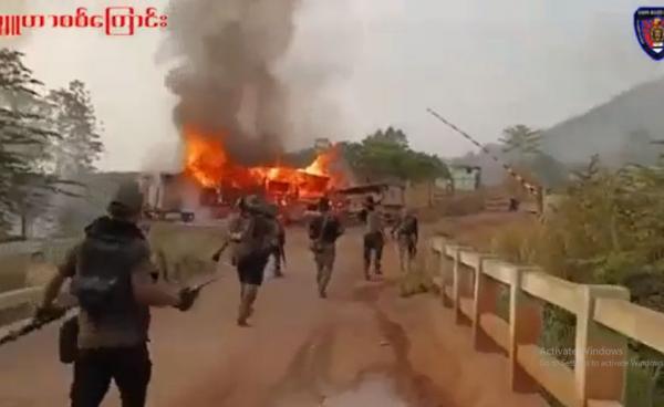 Lion Battalion Commando Special Forces ဗျုဟာစစ်ကြောင်း 