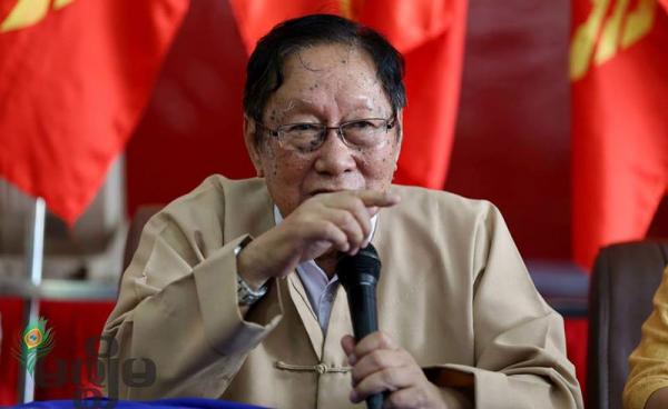 NLD party Central Executive Committee (CEC) member Nyan Win. Photo: Mizzima