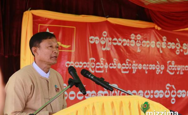 NLD party central committee member and lower house MP from Thayetchaung constituency Aung Soe. Photo: Mizzima