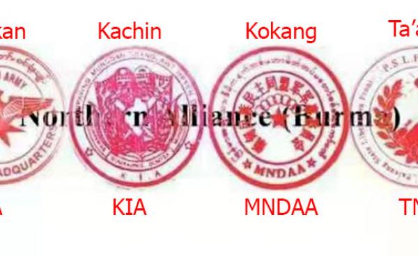 Northern Alliance of Burma (AA, KIA, MNDAA and TNLA)