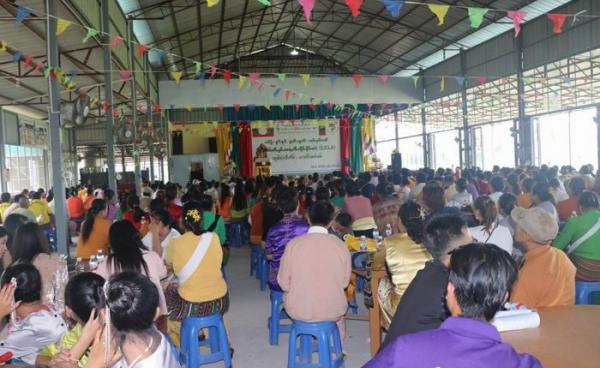 နမ့်ခမ်းမြို့ SNLD ပါတီအလုပ်အမှုဆောင်ပြန်လည်ရွေးကောက်ခြင်း ၂ နှစ်ပြည့်အခမ်းအနား