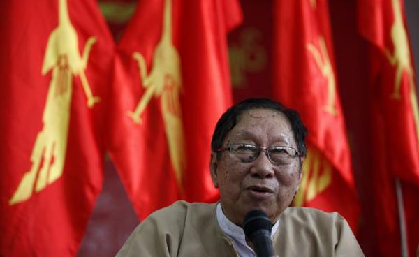 U Nyan Win. Photo: Lynn Bo Bo/EPA