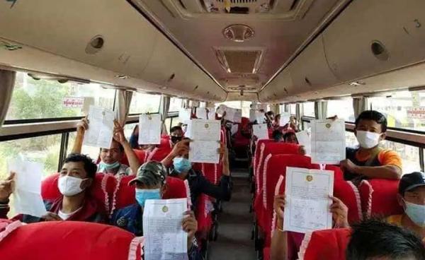 Returnees who have completed 21-day Quarantine (photo: Bo Win)