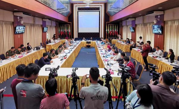 အစိုးရနှင့် NCA-S EAO တို့ စက်တင်ဘာ ၁၀ ရက်နေ့ ညှိနှိုင်းအစည်းအဝေး(Hla Maung Shwe)