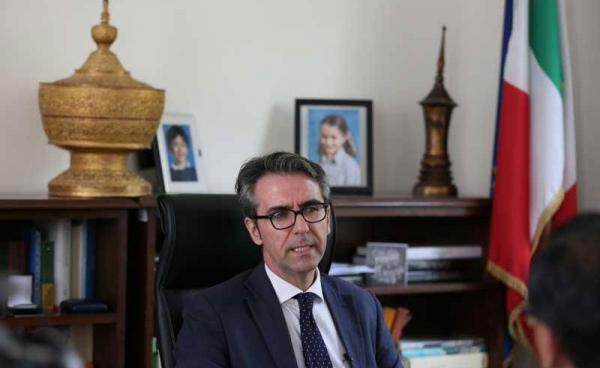 Ambassador of Italy Pier Giorgio Aliberti. Photo: Hong Sar/Mizzima