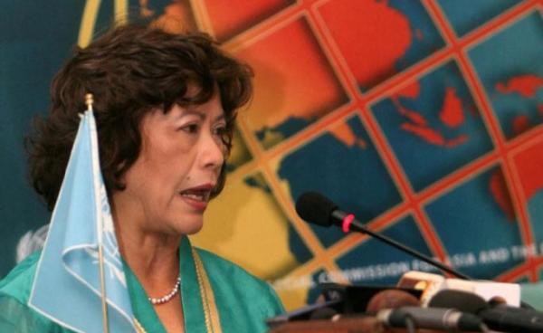UN Special Envoy of the Secretary-General on Myanmar (Special Envoy), Dr. Noeleen Heyzer. Photo: AFP